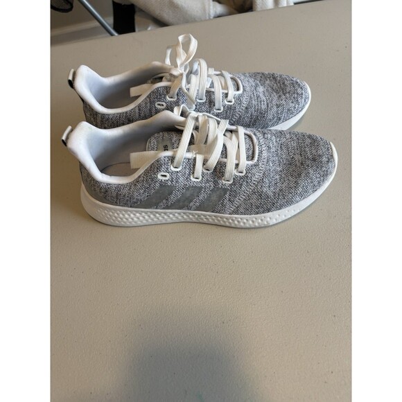 Lot Of 2  ADIDAS Gx5637 PUREMOTION RUNNING BLACK/WHITE/Gray STYLISH SHOE $80 - Picture 2 of 8